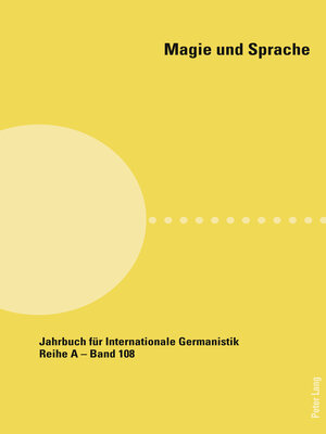 cover image of Magie und Sprache